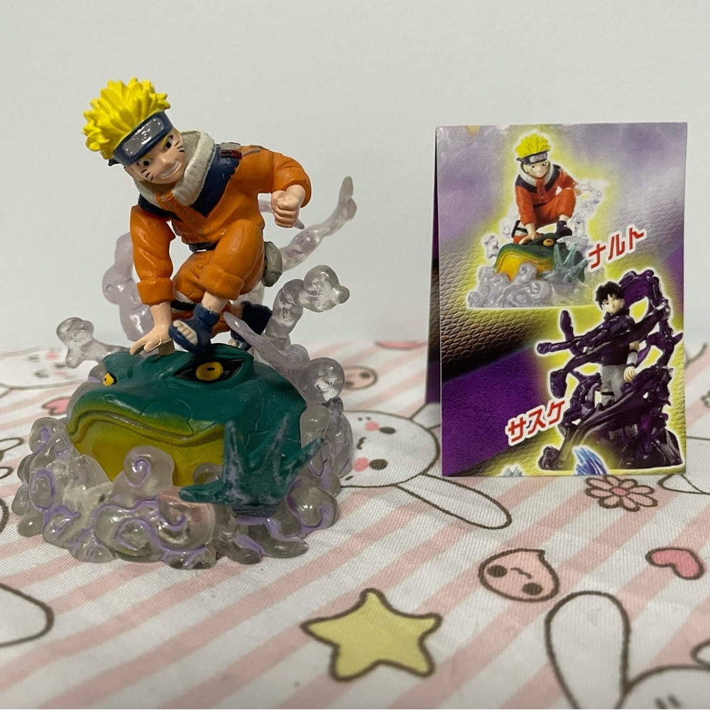 Naruto Uzumaki Anime Real Collection Series 2 Figurine Mini Toy Gashapon 2003